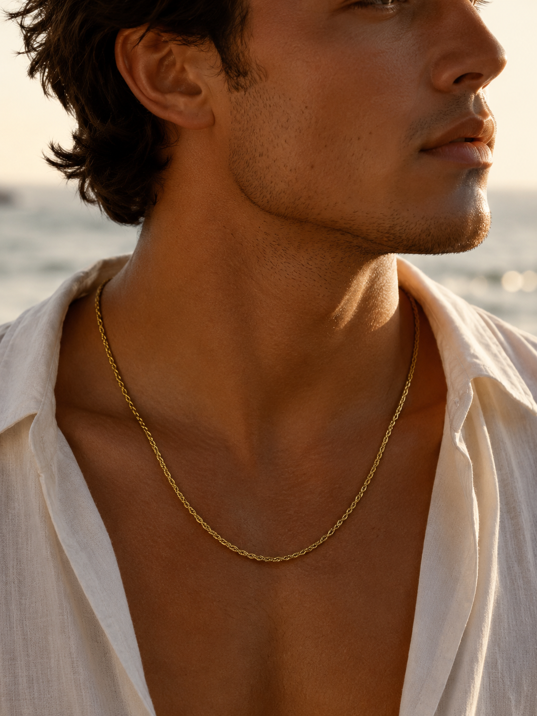 Rope 3MM Chain (GOLDEN)