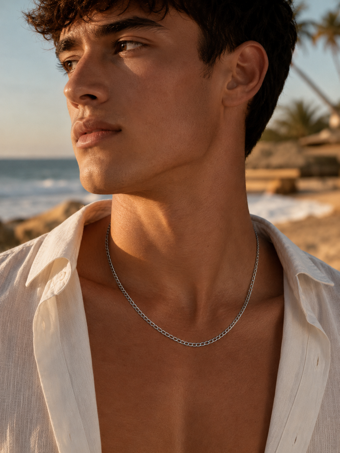 Anaconda Silver 5MM Chain